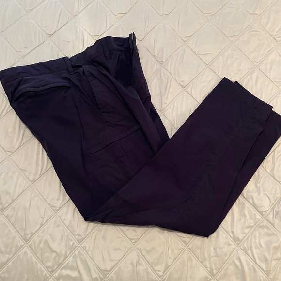 2 Pairs Travel Pants Zipper Quick Dry Casual or Formal 32x30 - Picture 1 of 5